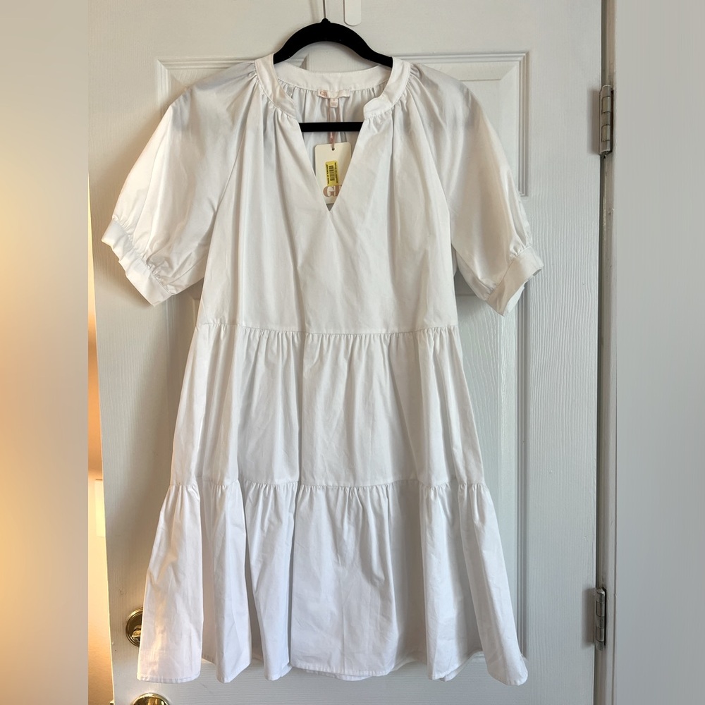 Small white GB dress